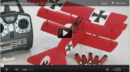 flyzone fokker dr1